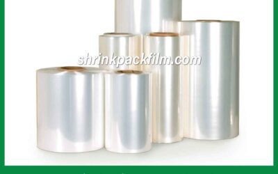 Alta Calidad Poliolefina Película Retráctil Envoltura Rollos