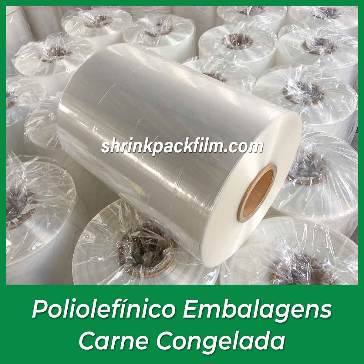 filme poliolefínico embalagens carne congelada