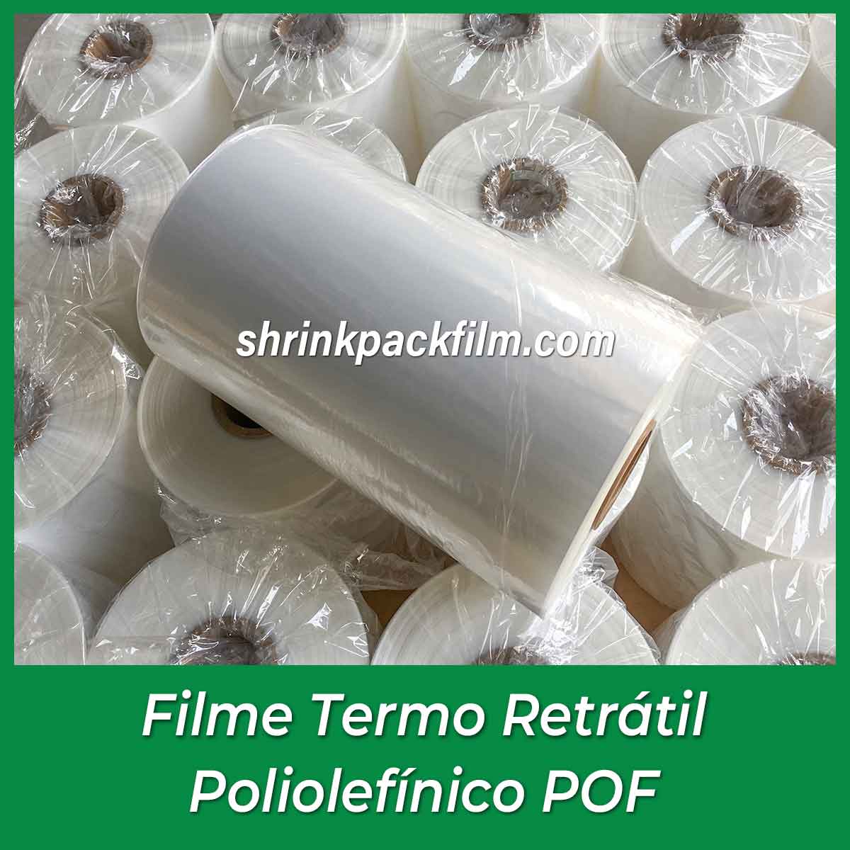 filme termo retrátil POF poliolefínico